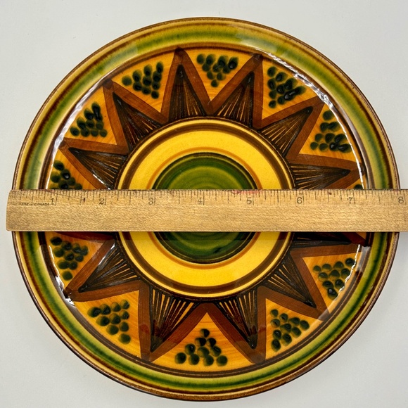 Set of 2 Vtg Arnold Zahner Rheinfelden Small 8" Plates MCM decor - Picture 8 of 8